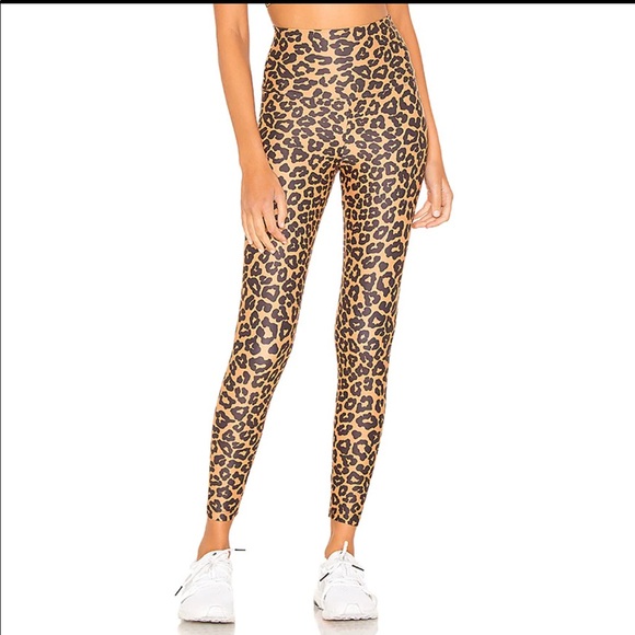 Beach Riot leopard Piper Legging Small - Picture 2 of 9